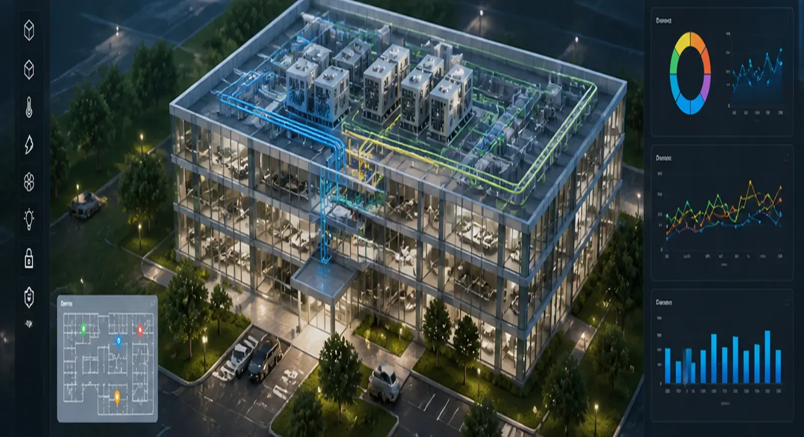 Eclipse Designer 3D graphics for building automation