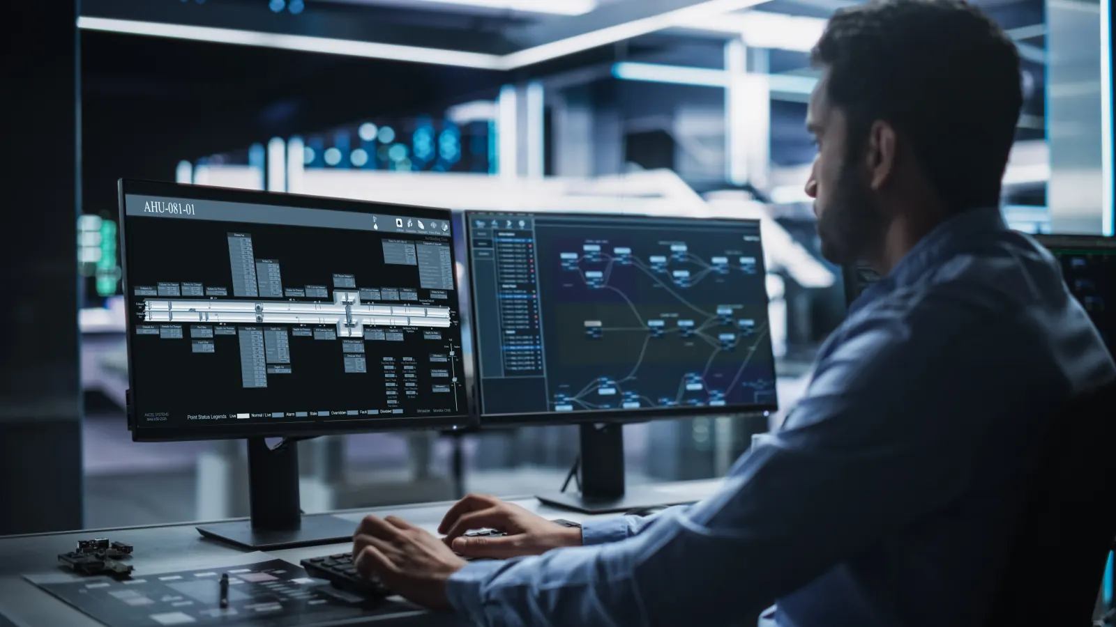 Multi-vendor BMS graphics and dashboards